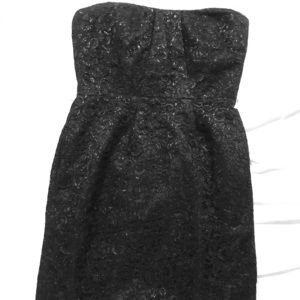 Black lace cocktail dress. Size 4